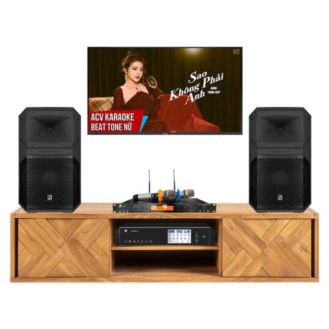 Dàn karaoke gia đình KGD103 (Electro voice Eviva 15P)