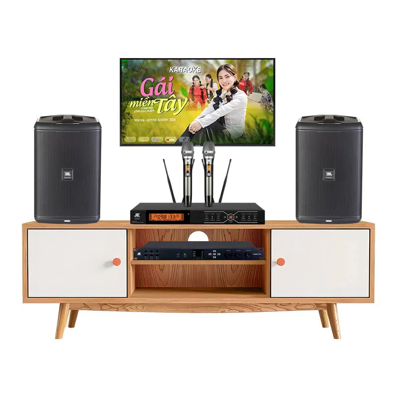 Dàn karaoke gia đình KGD56 (JBL Eon One Compact, JKAudio X6000 Plus, B3 Pro)