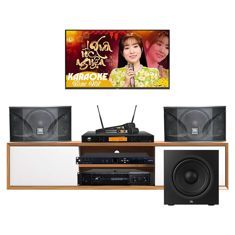 Dàn karaoke JBL GD126 (JBL Ki110, Stage 220P, JKAudio D2400, X6000 Plus, K500)