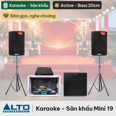  Dàn karaoke – sân khấu Mini Alto 19 (Alto TX408) 