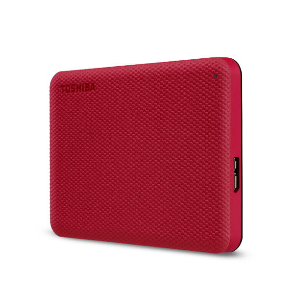 Ảnh minh họa Ổ cứng gắn ngoài HDD Toshiba 2.5 inch Canvio Advance V10 2TB Red HDTCA20AR3AA 2