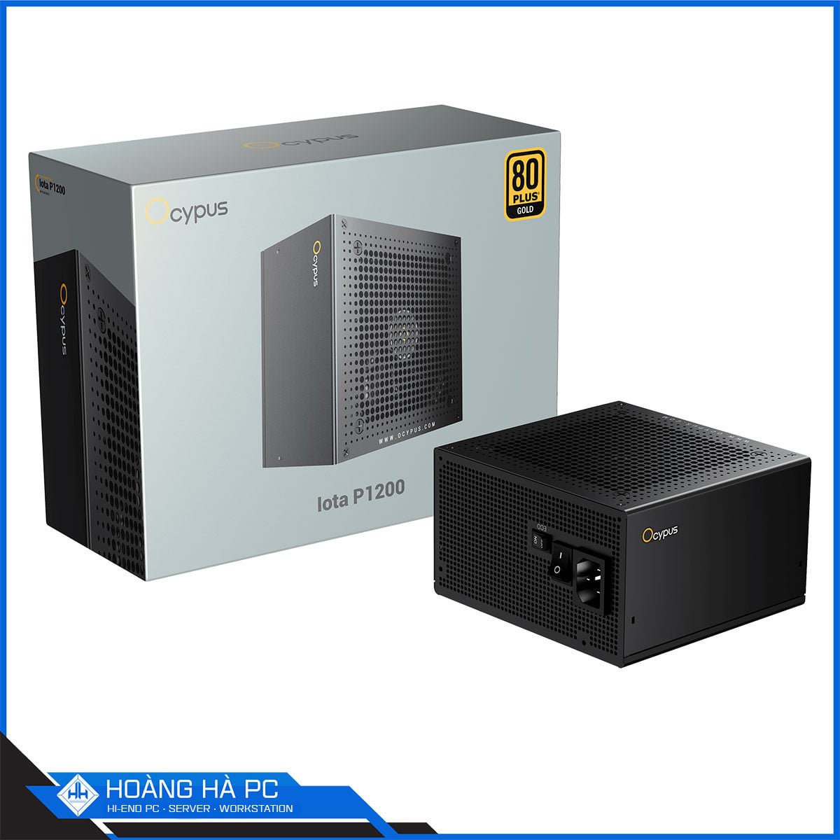 Ảnh minh họa Nguồn Ocypus Iota P1200 1200W (80 Plus Gold | ATX 3.1 | PCIe 5.1 | Full Modular) 2