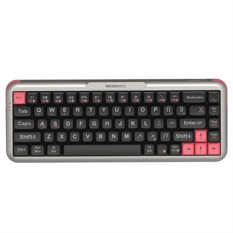 Bàn Phím Cơ Bluetooth MicroPack K-168WM - Đen