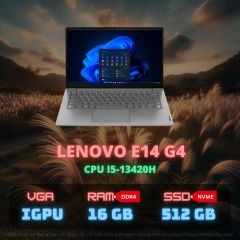  Laptop Văn Phòng Lenovo E14 Gen 4 83A000BFVN (i5-13420H/512GB) 