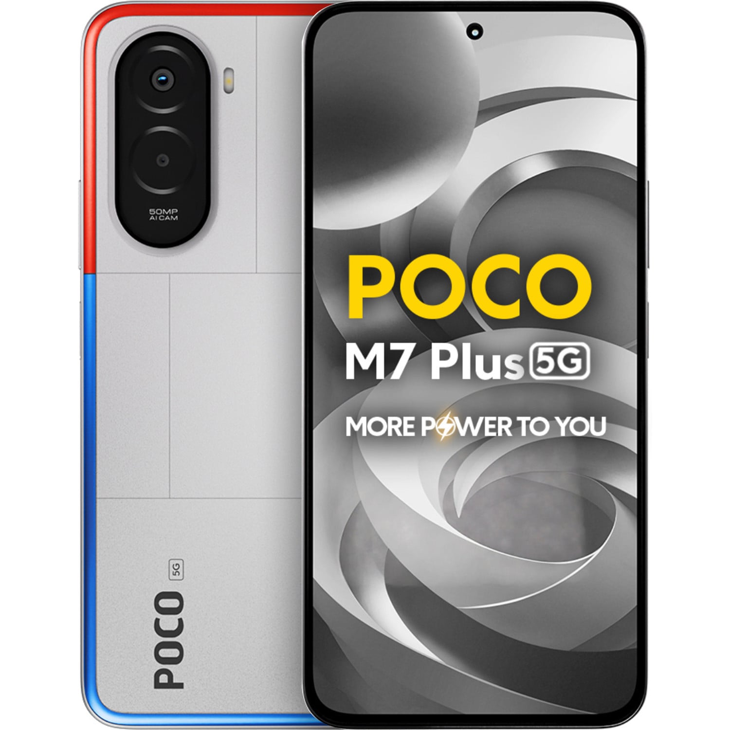 Ảnh minh họa Điện thoại Xiaomi POCO M7 Plus 5G Chính hãng (Màn hình 144Hz - Pin 7000mAh) 1