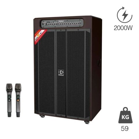 Loa Dalton TS-21A2000, Bass 53cm, Công suất 2000W, Bluetooth 5.2, USB
