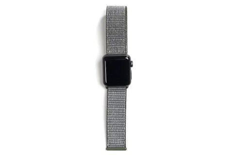 Dây đeo Apple Watch 40mm vải nylon iValue Dark Olive – Phong cách mạnh mẽ