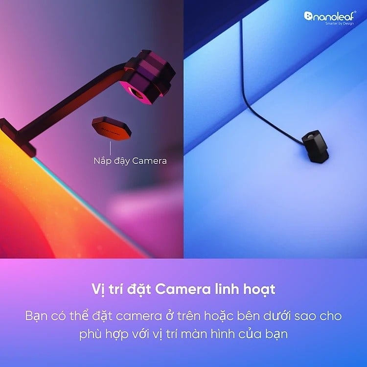 Ảnh minh họa Nanoleaf 4D Screen Mirror + Lightstrip Kit (TVs & Monitors) 3