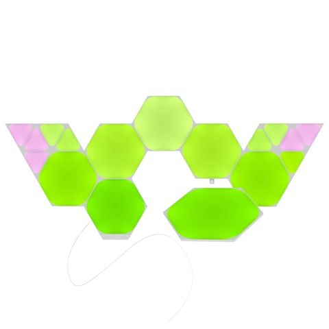 Nanoleaf Baby Yoda – Mix Hexagon & Mini Triangle Expansion – 17 Panels