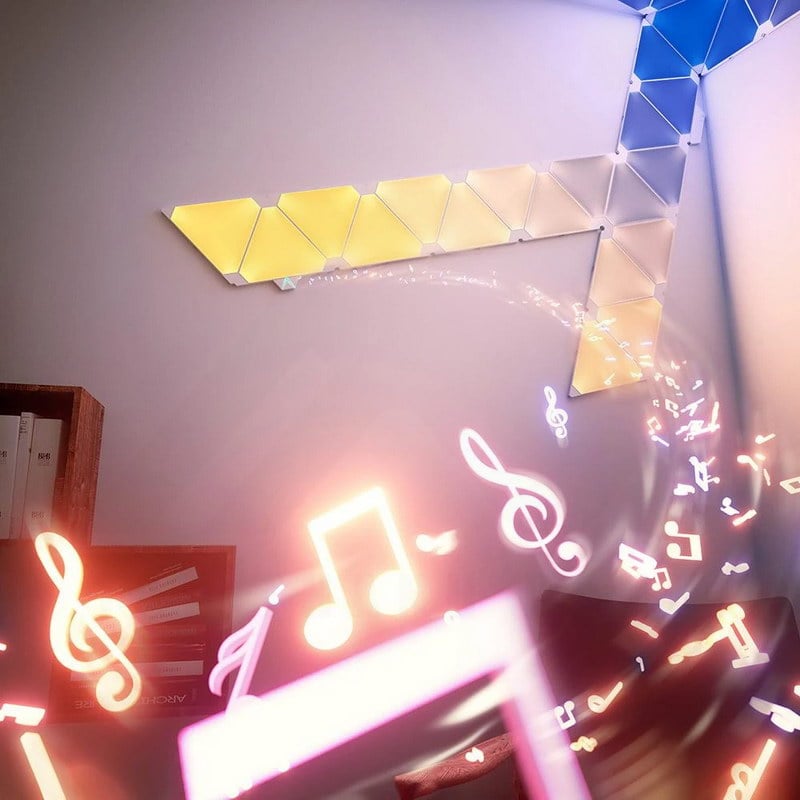 Ảnh minh họa Nanoleaf Light Panels Rhythm Starter Kit – 9 panels 2