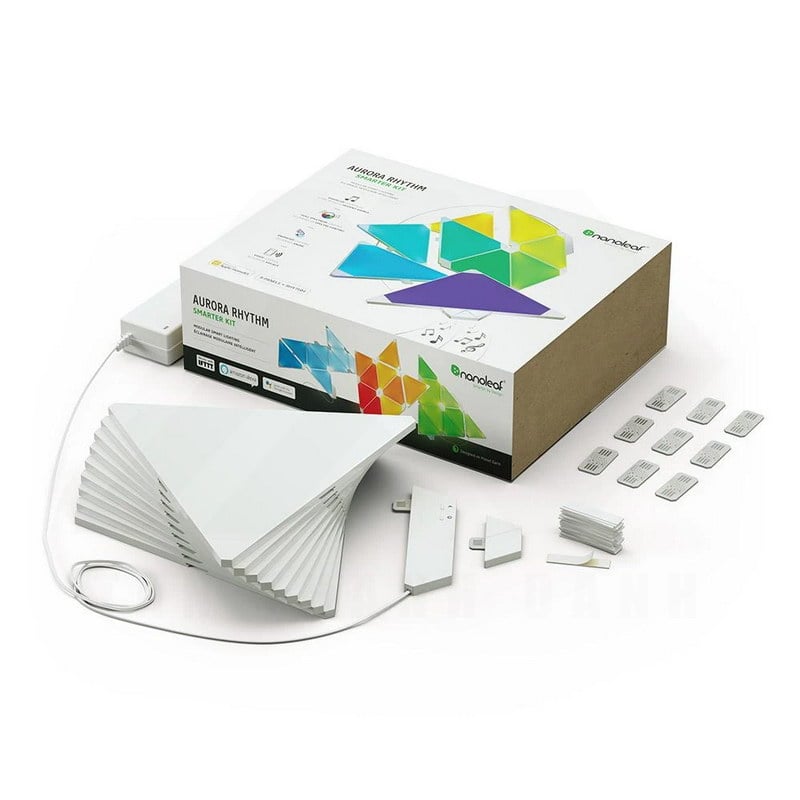 Nanoleaf Light Panels Rhythm Starter Kit – 9 panels