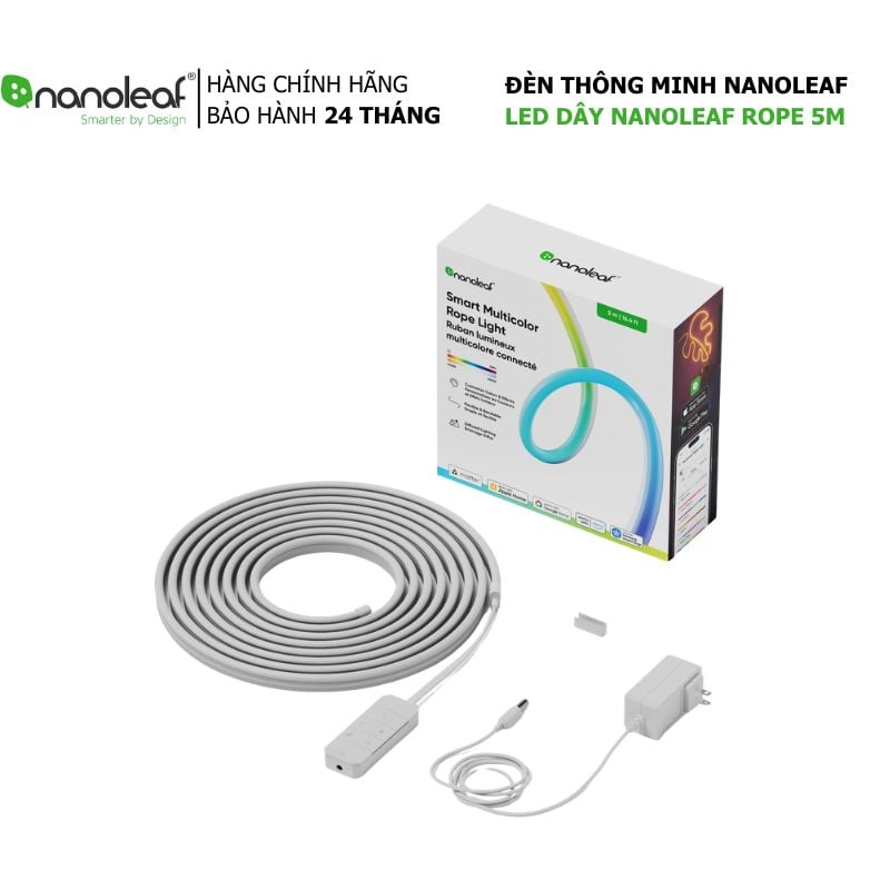 Nanoleaf Matter Smart Multicolor Rope Light 5 mét