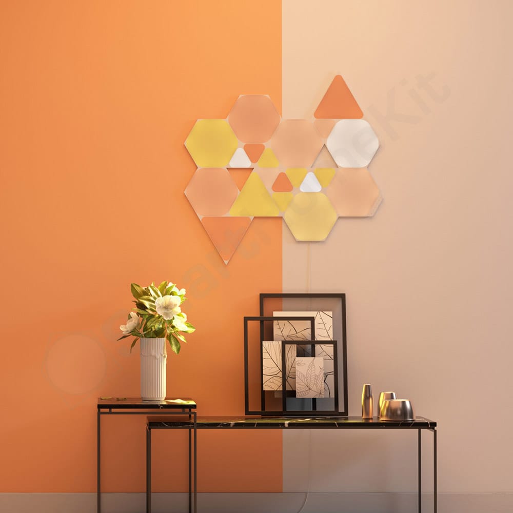 Ảnh minh họa Nanoleaf Shapes Hexagons Starter Kit 9 miếng lục giác 3