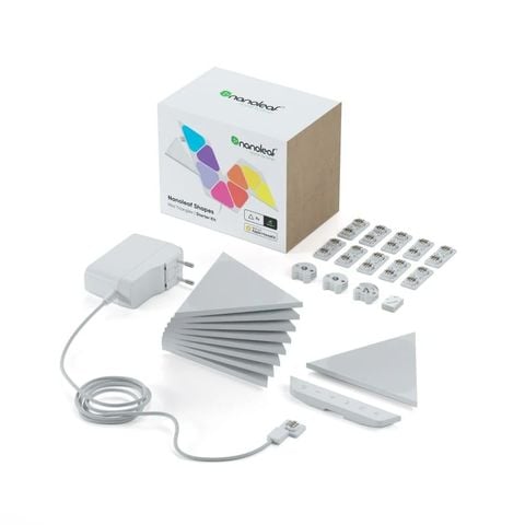Nanoleaf Shapes Mini Triangles Smarter Kit 9 miếng tam giác và nguồn