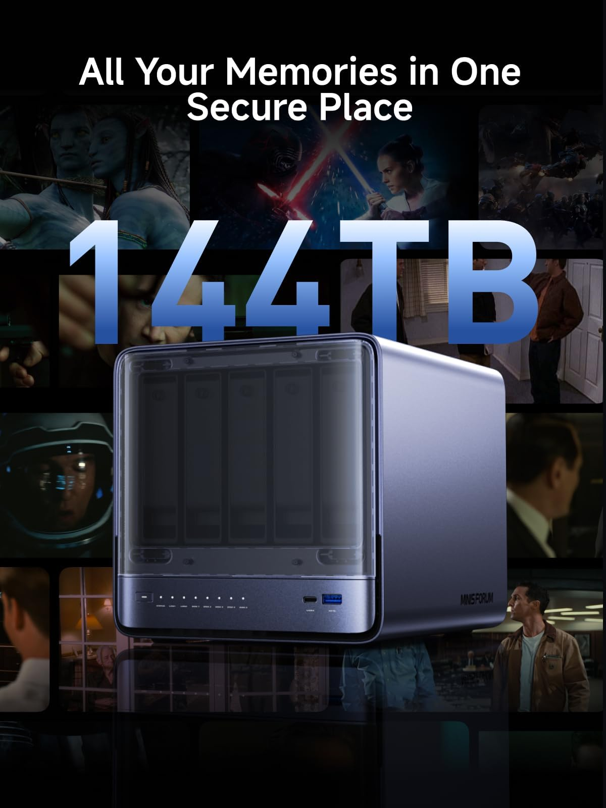 Ảnh minh họa NAS Minisforum N5 Pro 2