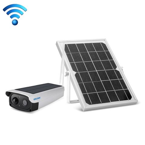 Camera năng lượng mặt trời ESCAM QF270 – 1080P Full HD, PIR, Ngoài trời IP66
