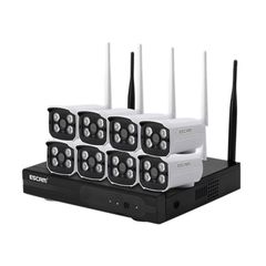  ESCAM WNK803 – Bộ dụng cụ NVR 8 kênh WiFi Bullet IP 1080P 