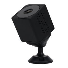  Camera hành động không dây Q16 Mini WiFi góc rộng, nhìn ban đêm, phát hiện chuyển động (Màu đen) 
