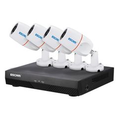  ESCAM PNK405 NVR Kits – Hệ thống an ninh HD 1080P 4 kênh với tầm nhìn ban đêm 