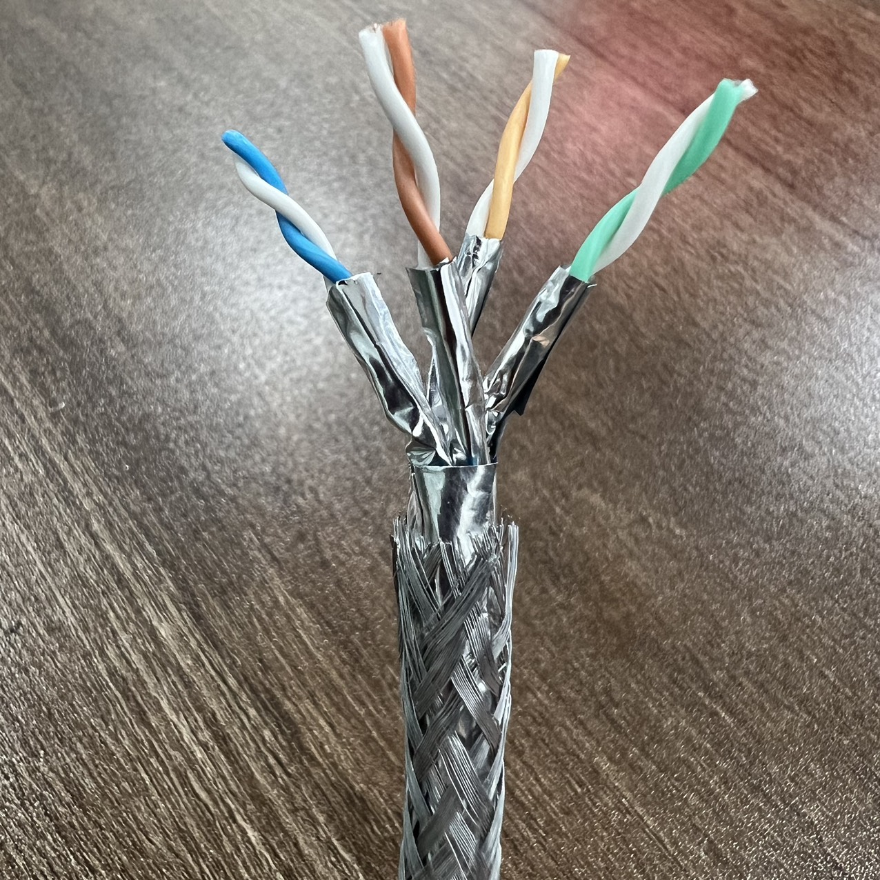 Ảnh minh họa Cáp Mạng CAT7 SFTP Ancomteck (ACT-7SFTP-BULK305BLUE) – Đẳng Cấp 25Gbps, Chống Nhiễu Tuyệt Đối 1