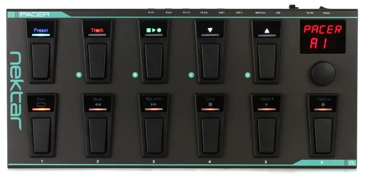 Ảnh minh họa Nektar Pacer MIDI Foot Controller 1