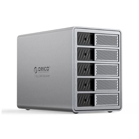 Hộp Đựng Ổ Cứng 3.5 inch 5 Khe Cắm SATA 3 USB-C Thunderbolt 3 ORICO
