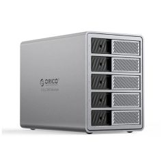  Hộp Đựng Ổ Cứng 3.5 inch 5 Khe Cắm SATA 3 USB-C Thunderbolt 3 ORICO 