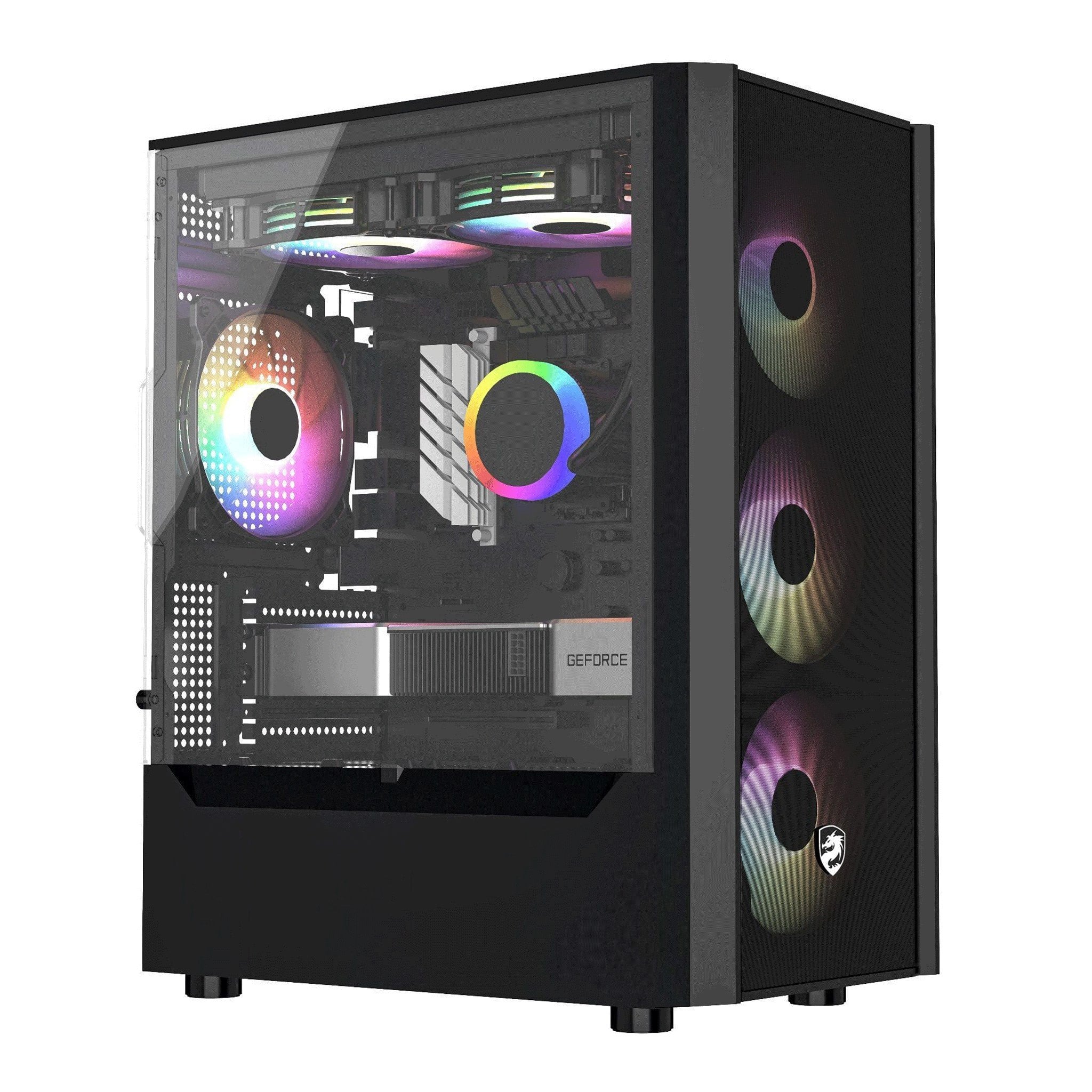 Ảnh minh họa PC Gaming AMD Ryzen 5 5500 | RAM 16GB DDR4 | RX 6500 XT 4GB GDDR6 | SSD 512GB (Mới) 1