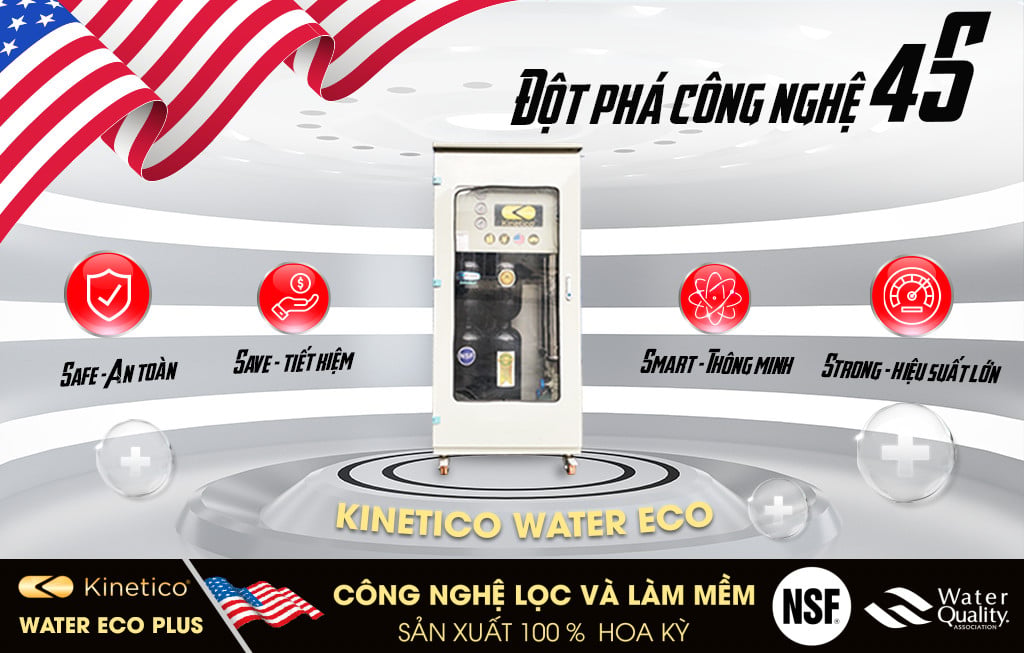 Ảnh minh họa Hệ thống lọc tổng và làm mềm nước 2in1 Kinetico Water Eco Plus ( Made in USA) 1