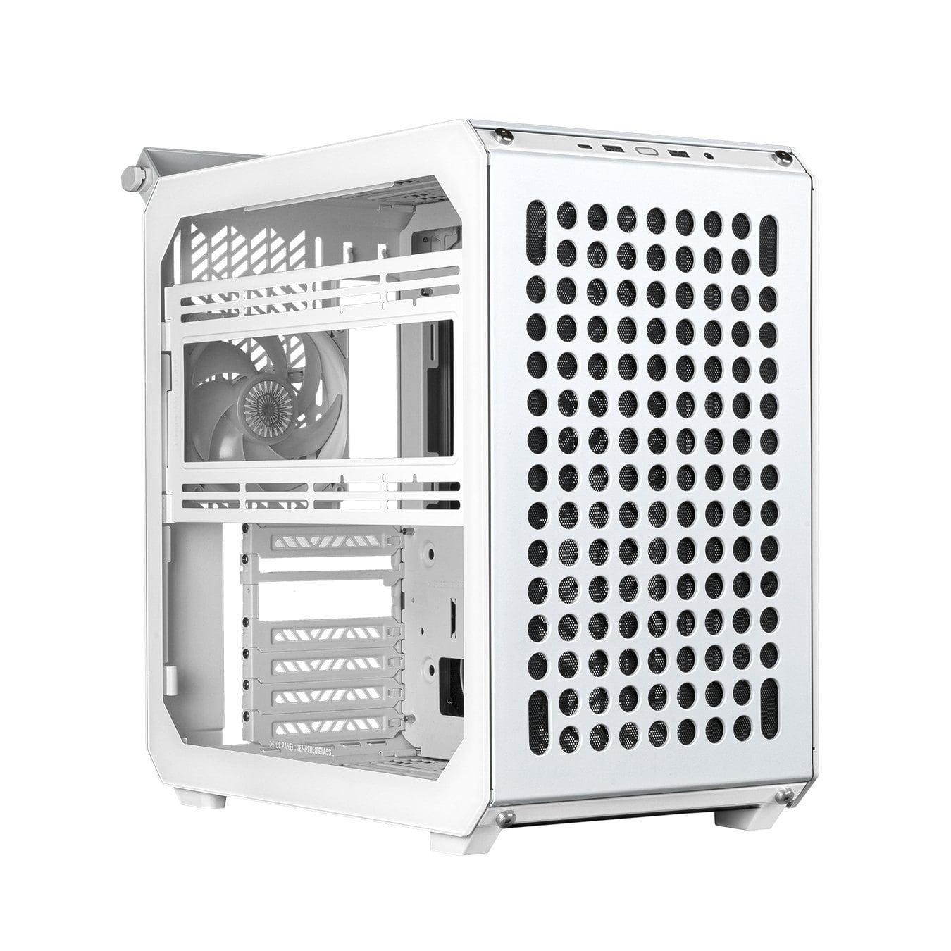 Ảnh minh họa Thùng máy Cooler Master Qube 500 Flatpack White Edition | Mid Tower, E-ATX 2