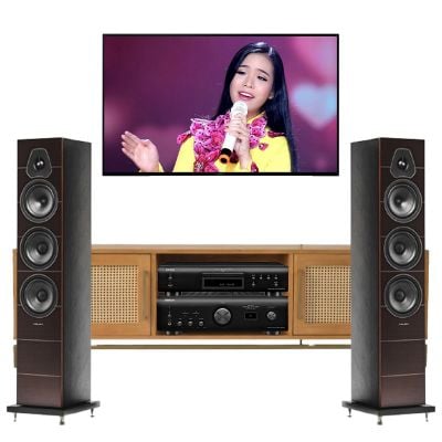 Dàn nghe nhạc cao cấp NN49 (Sonus Faber Lumina III + Denon 1600NE + Denon 800NE)