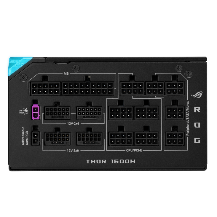 Ảnh minh họa Nguồn Asus ROG-THOR-1600T3-GAMING-EVO 3