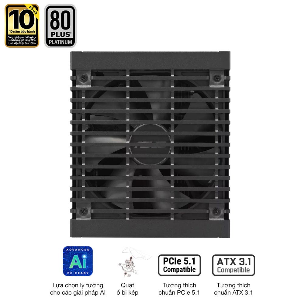 Ảnh minh họa Nguồn máy tính Asus PRO-WS-2200P (2200W/ 80 Plus Platinum/ Full-Modular) 3