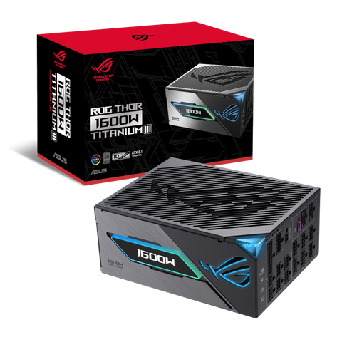 Nguồn máy tính ASUS ROG Thor 1600W Titanium III 80Plus Titanium