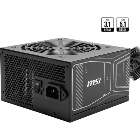 Nguồn máy tính MSI MAG A850GN PCIE5 - 80 Plus Gold - Non Modular