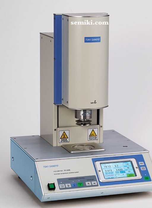Ảnh minh họa TOKISANGYO TP-200E máy đo độ nhớt mỹ phẩm kiểm soát nhiệt độ (0.1 〜 100.0 rpm) 1