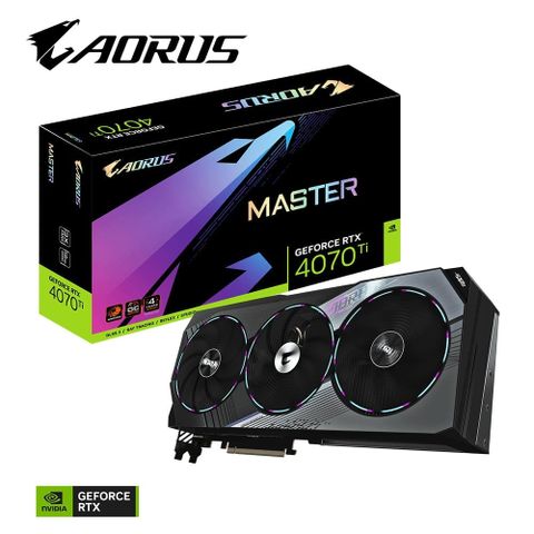 Card màn hình GIGABYTE AORUS GeForce RTX 4070 Ti MASTER 12GB