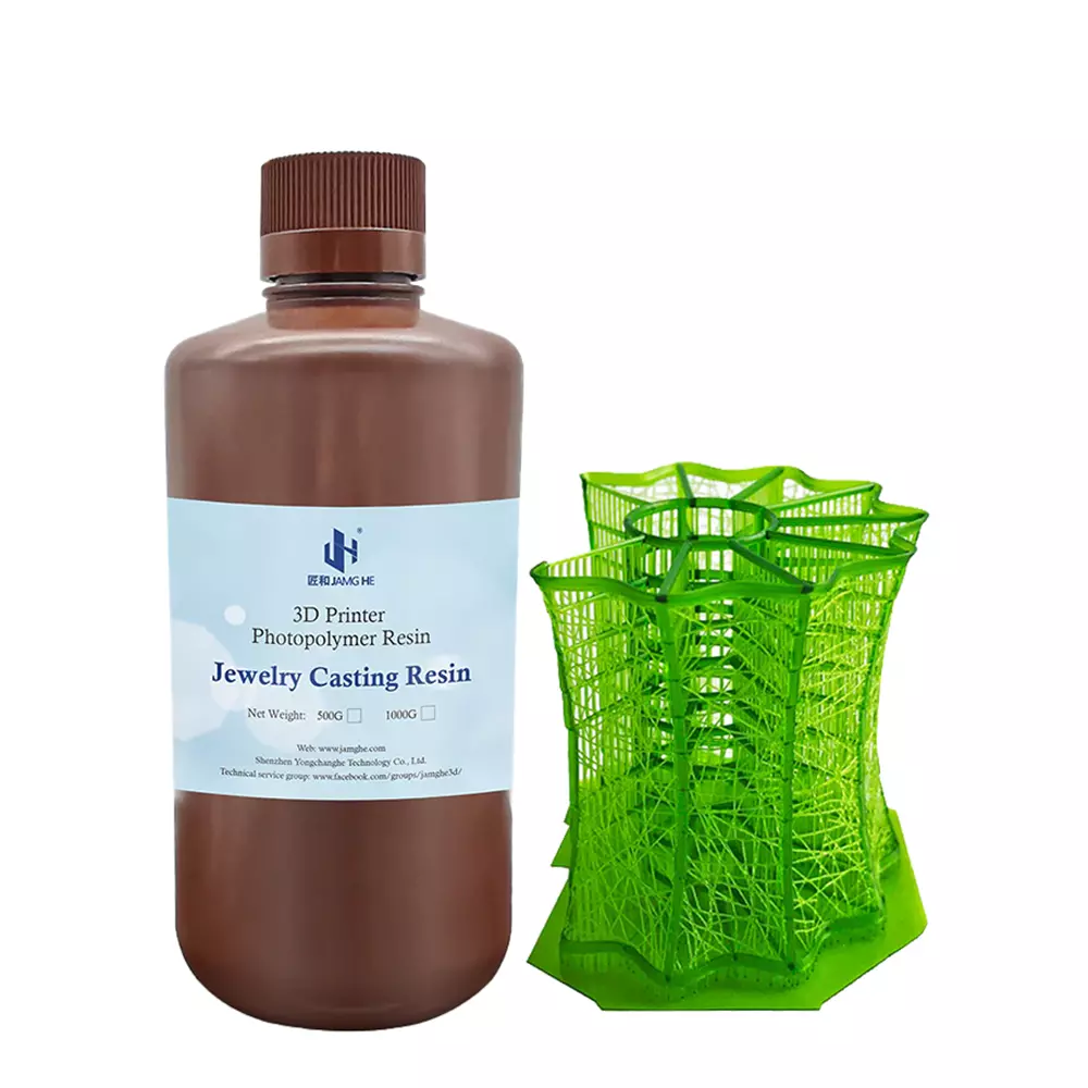 Nhựa In 3D Resin Chuyên Đúc Trang Sức Jamghe Upic 2000A Xanh