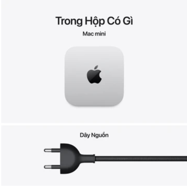 Ảnh minh họa Mac mini M6 chip with 12‑core CPU and 12‑core GPU, 24GB, 512GB SSD MHQM4SA/A 2