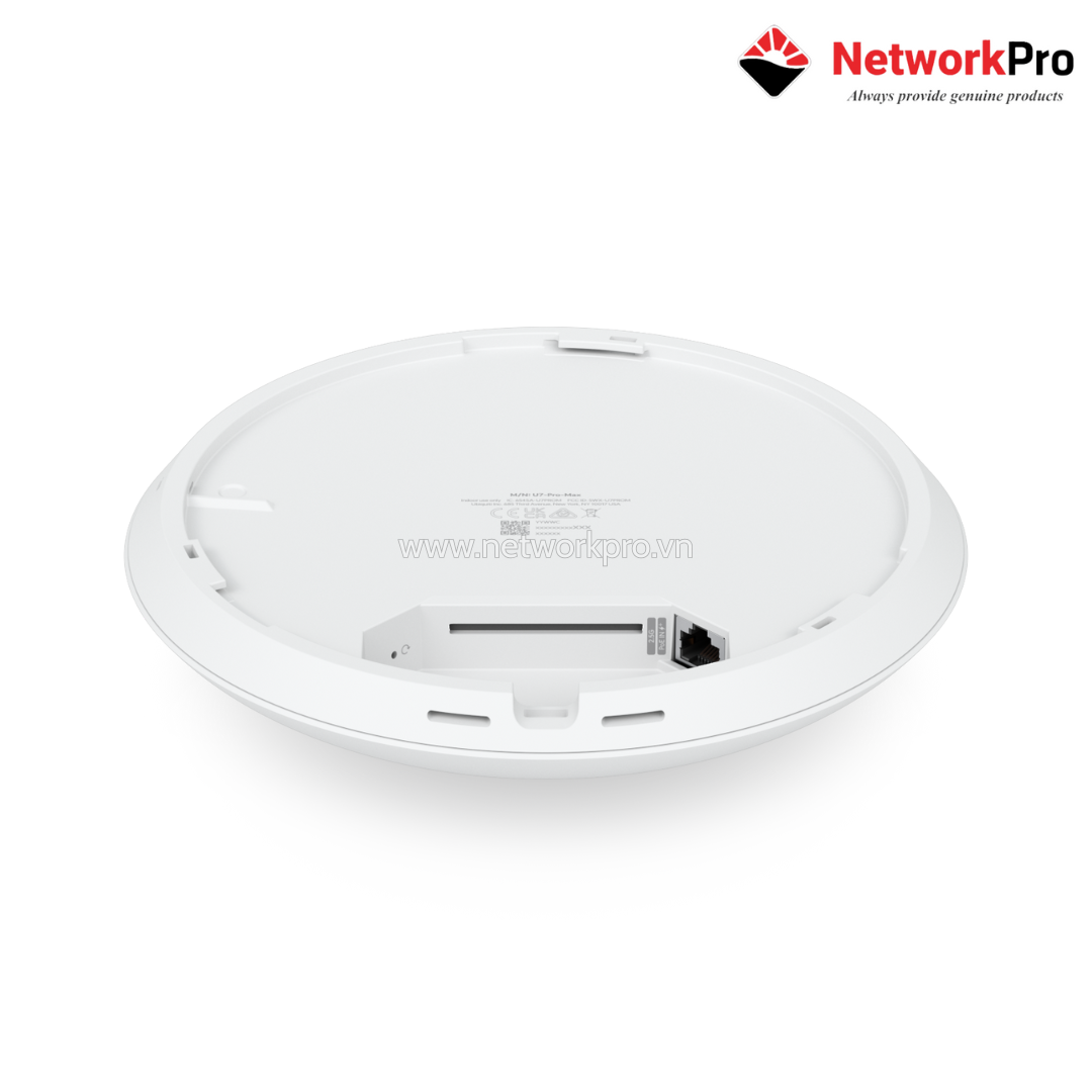 Ảnh minh họa Bộ phát wifi UniFi U7 Pro Max – Chuẩn WiFi 7 BE, Chịu tải 500+ User, Tốc độ 10.688 Gbps 1