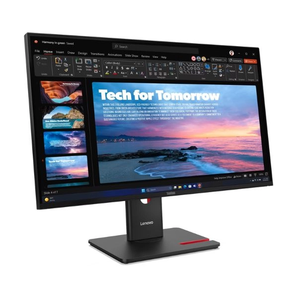 Ảnh minh họa Màn hình LCD Lenovo ThinkVision T27QD-40 64AAGAR2VN (27 inch/ 2560 x 1440/ 350 cd/m2/ 4ms/ 120Hz) 1
