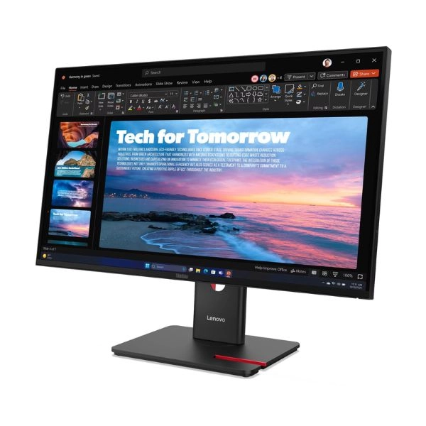Ảnh minh họa Màn hình LCD Lenovo ThinkVision T27QD-40 64AAGAR2VN (27 inch/ 2560 x 1440/ 350 cd/m2/ 4ms/ 120Hz) 2