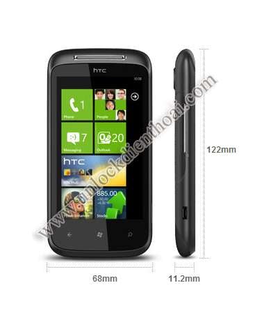 Unlock - giải mã điện thoại HTC Mozart, HTC T8698, HTC Schubert, HTC PD67100
