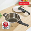 Nồi áp suất Inox cao cấp Tefal Secure Trendy, 4L