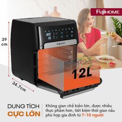  Nồi chiên không dầu Fujihome AA12DB 12L 