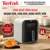 Nồi chiên không dầu Tefal Window trắng EY8211Y0 - 6L - Điện tử