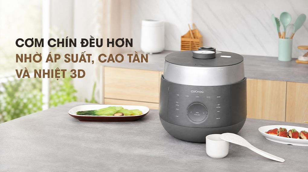 Ảnh minh họa Nồi cơm áp suất cao tần Cuckoo 1.8 lít CRP-LHBR1000F 1