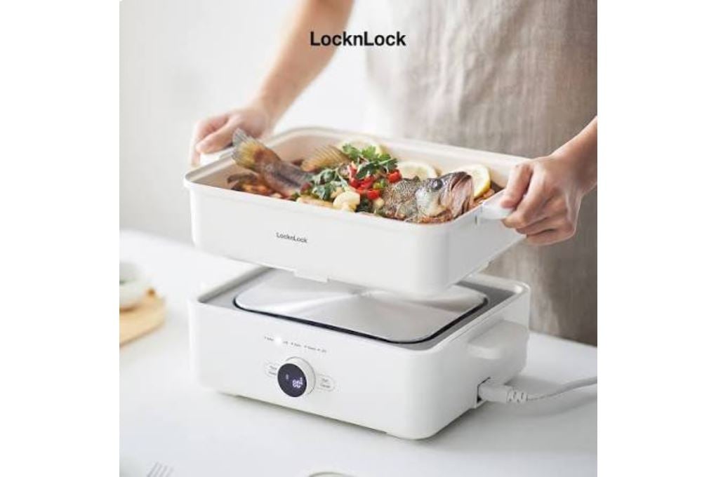Ảnh minh họa Nồi lẩu đa năng LocknLock Multicooker EJP154IVY 4.5 lít 3