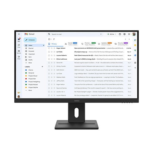 Ảnh minh họa Màn hình Lenovo ThinkVision E27-40 64BCMAR4VN (27 inch | FHD | IPS | 100Hz | 4ms | Speaker) 1