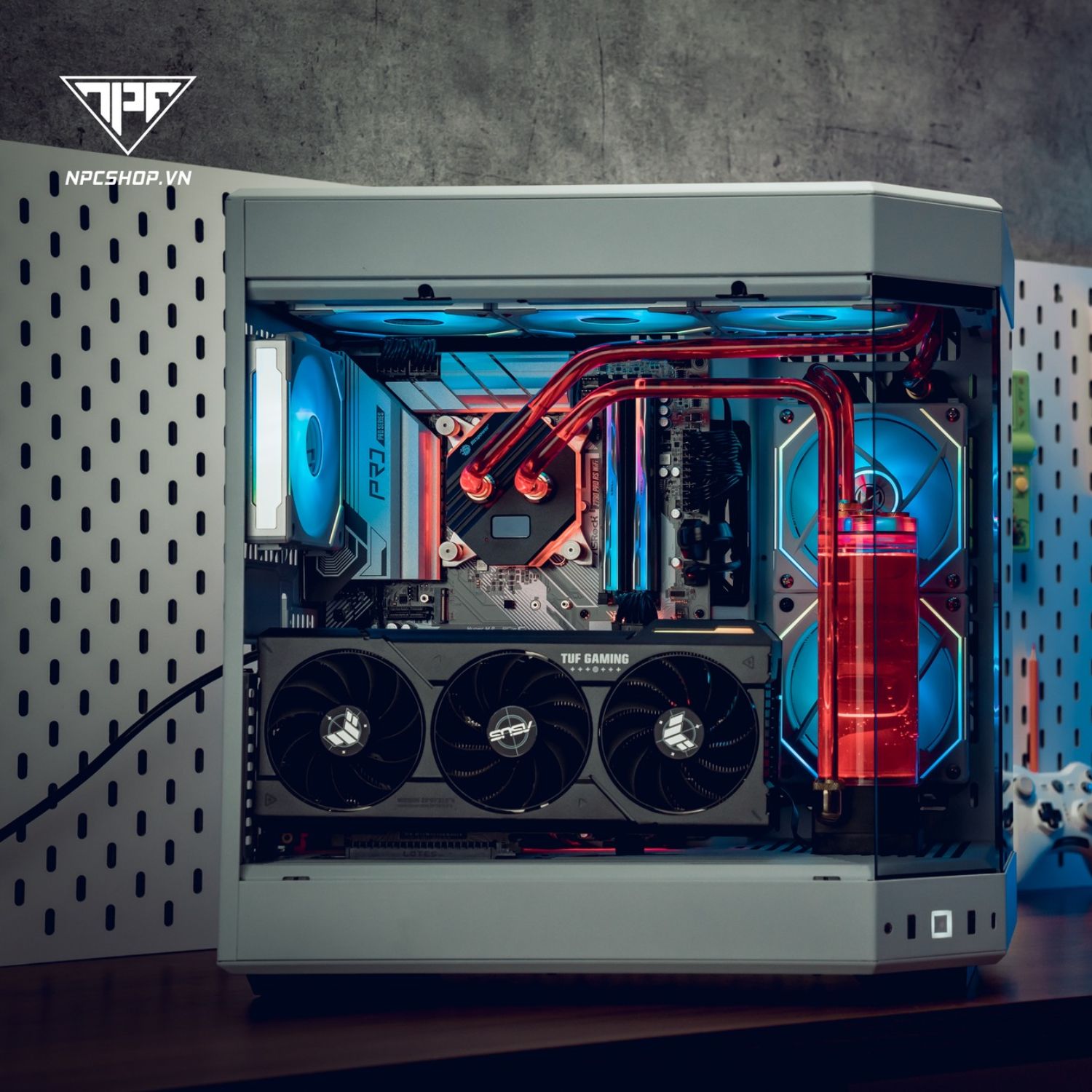 Ảnh minh họa NPC MODDING CASE Hyte Y60 - 12 1